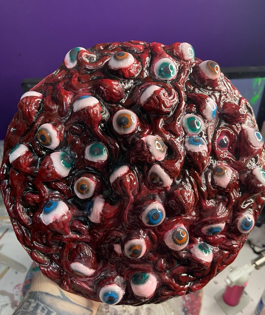 Halloween Bucket Topper - Eyeballs